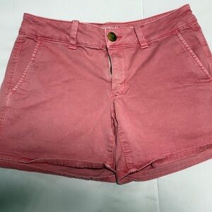 American Eagle Outfitters Midi Pink Shorts